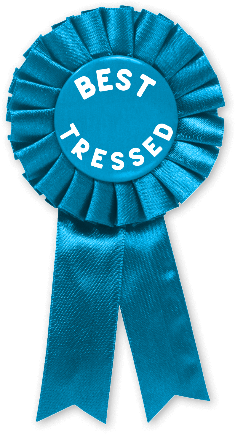 Best Tressed Award Ribbon